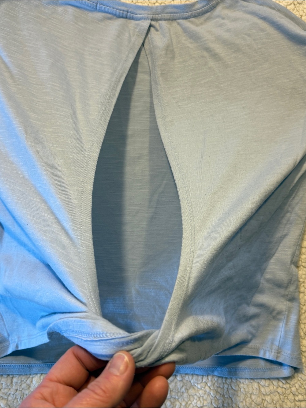 Women's Sweater & Shirt Bundle. Size Small - Burgundy, Tan, Blue. - Picture 10 of 10